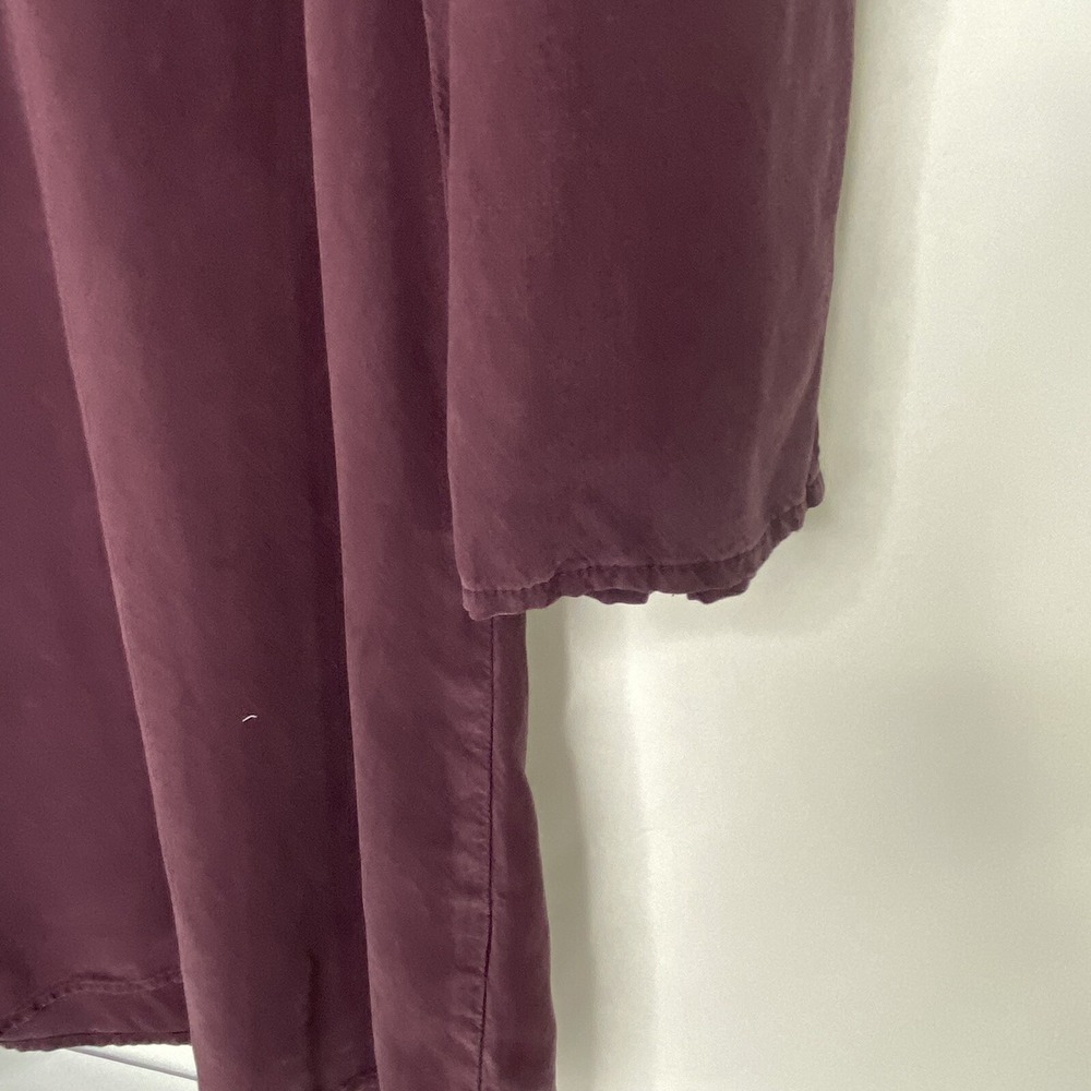 Cloth & Stone Anthropologie Purple Bell Sleeve Tunic Dress NWT Size S Made in US - Picture 4 of 12